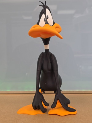 Daffy Duck 3D printed figure made to order
