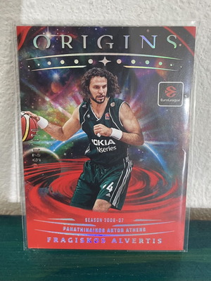 Panini Euroleague Origins Fragiskos Alvertis card /125 like new