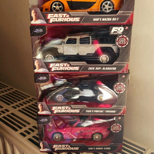 Fast and Furious Jada 1/32 Diecast Cars New 2022 Collection, 54 Pieces