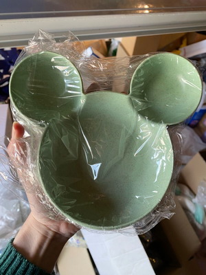 Mickey Mouse feeding plate new