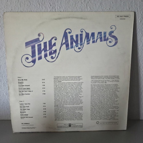 The Animals Vol.2 vinyl record used