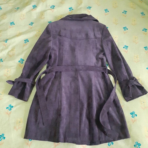 All Day trench coat purple like new, size 48
