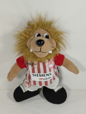 Olympiakos Thryleon plush toy used, good condition