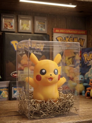 Pikachu Pokémon 3D printed figure 12 cm made to order