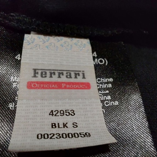 Scuderia Ferrari Camouflage Shirt Size S like new, black and gray
