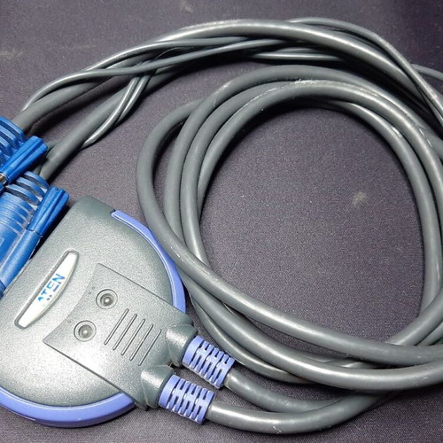 Aten CS-62 KVM Switch used, PS/2 VGA for 2 computers