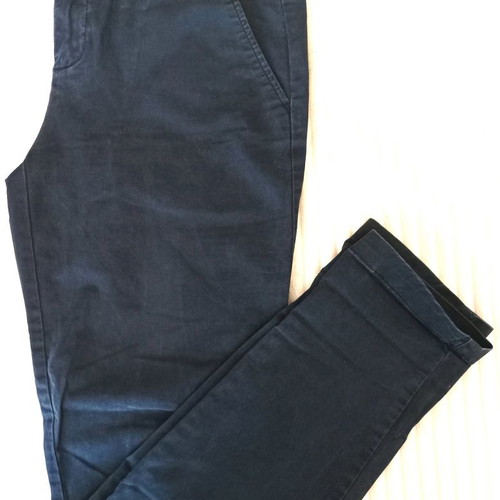 GAP khaki straight pants used, dark blue, size 36