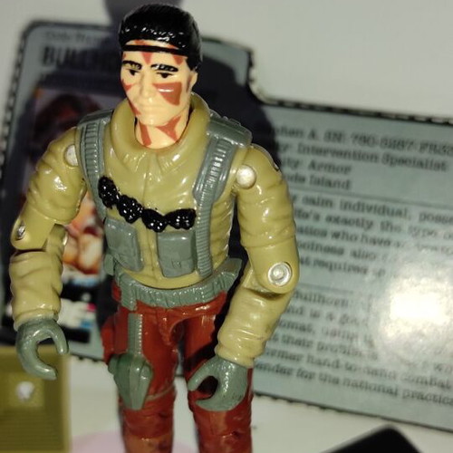G.I.JOE - Bullhorn (v1) - 1990, Hasbro.