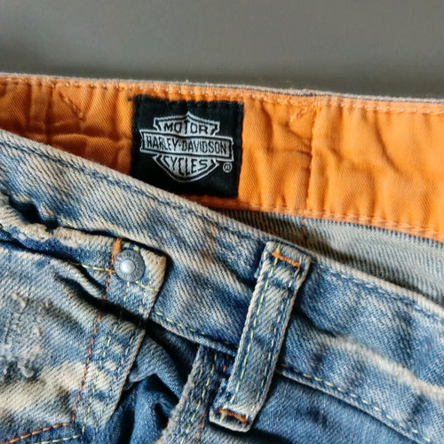 Harley Davidson jeans αφόρετα W30 L32 μπλε
