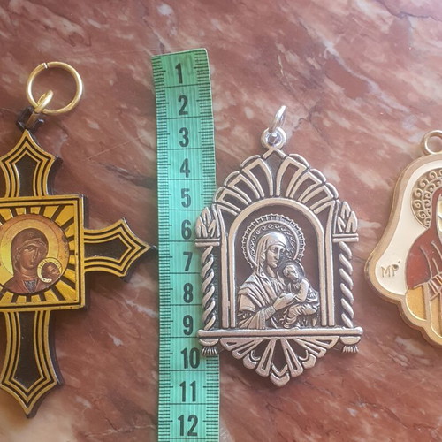 Religious icons set, 3 pieces
