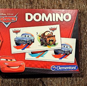 Επιτραπέζιο Disney Domino CARS 4+ CLEMENTONI + δωράκι