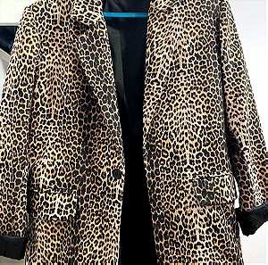 Vassia Kostara leopard print blazer