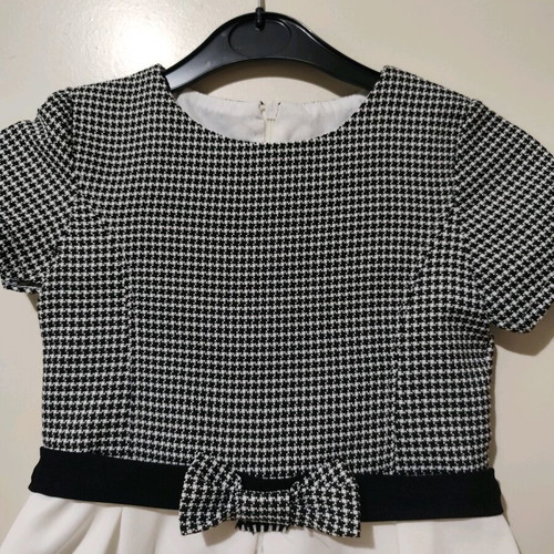 Miss Evita Dress No 8 like new, black and white