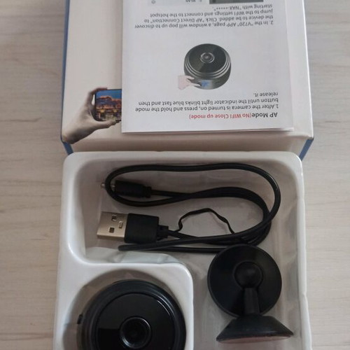 Wi Fi camera new, mini with memory card support