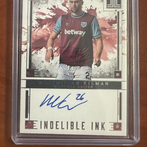 Panini Impeccable Maximilian Kilman autograph card /99