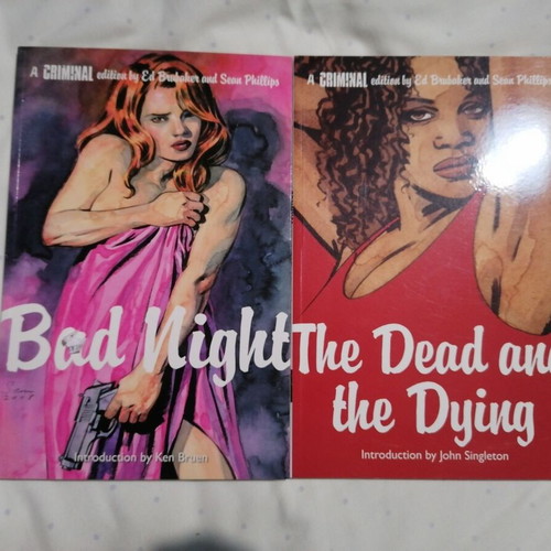 Criminal comic like new, pack of 4 volumes, Titan Comics, English