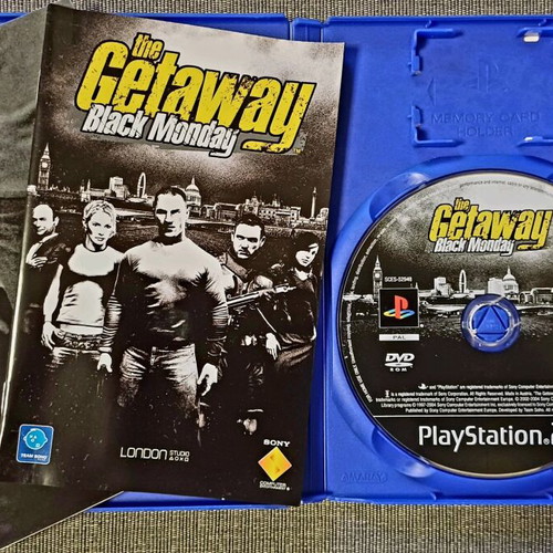 The Getaway Black Monday PlayStation 2 used with collectible poster and map