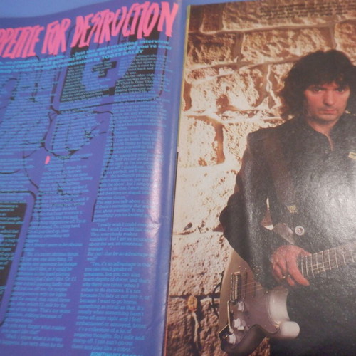 Kerrang! magazine used with Deep Purple and Rush