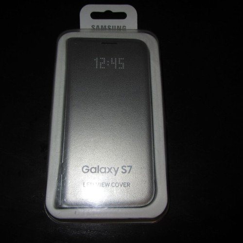 Samsung Galaxy S7 LED View Ασημί καινούργιο σφραγισμένο