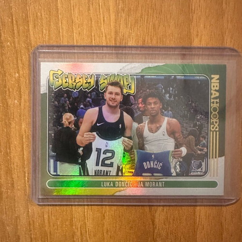 NBA Hoops Jersey Swap Luka Doncic x Ja Morant like new authentic