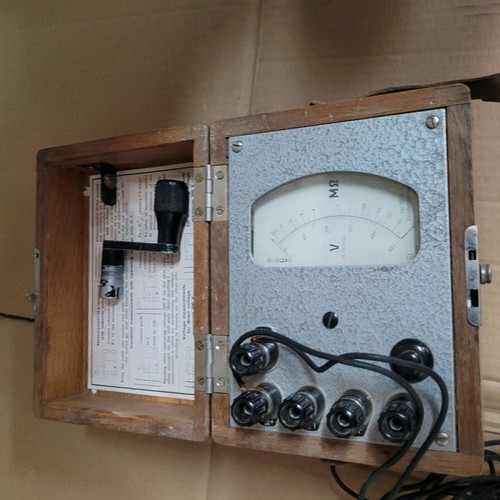 Vintage measuring instruments used, pack of 6 units