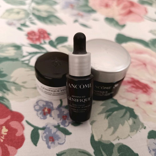 Lancome face, eye, and serum set new