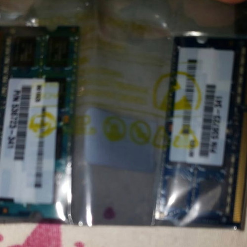 Sodimm DDR3 RAM 4 pieces of 2GB like new