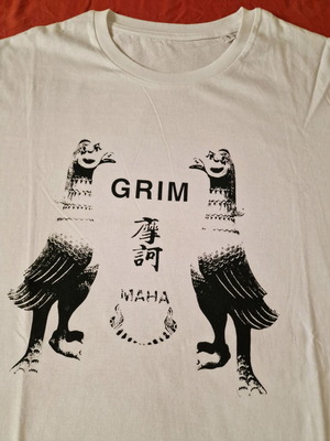 T-shirt Grim Maha new, ultra-rare Japanese Industrial Noise music