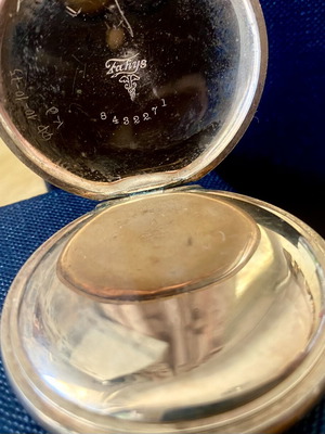 Elgin gold pocket watch, functional