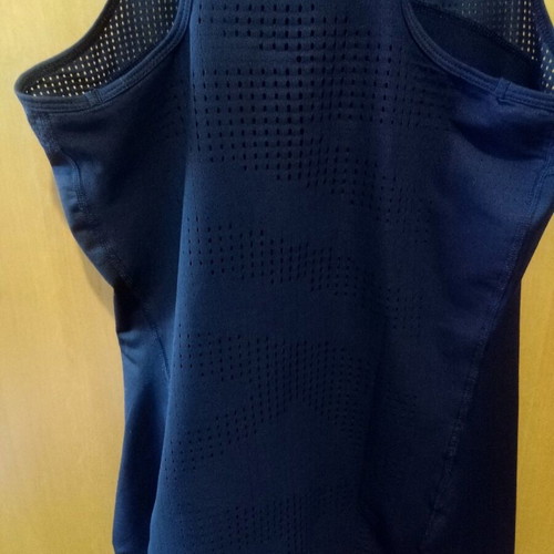 Nike tank top used, fitted, black, size S