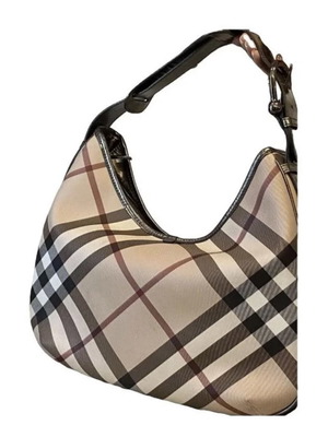Burberry τσάντα ώμου καινούργια, μαύρο και μπεζ