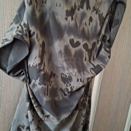 Boutique dress like new, hand-dyed with belt, chest up to 105cm