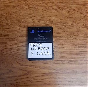Sony Playstation 2 ( Ps2 ) Memory 8mb FreeMc Boot