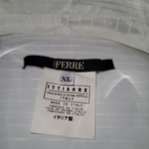 Ferre Jeans White Formal Shirt Slim Line XL like new