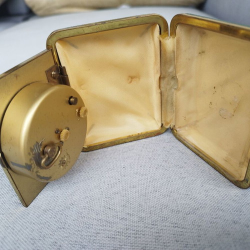 Vintage μηχανικό ξυπνητήρι Europa 2 jewels μεταχειρισμένο, αναλογικό