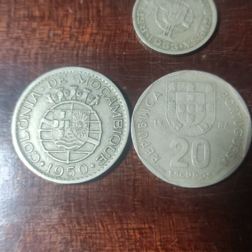 Portugal coins like new, old, set of 8 pieces