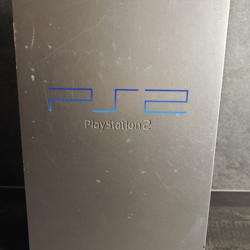 PlayStation 2 Silver μεταχειρισμένο με χειριστήριο και 2 παιχνίδια