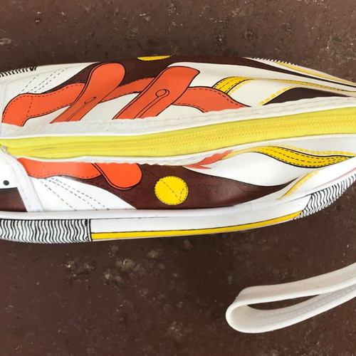 Pencil case sneaker used for school supplies