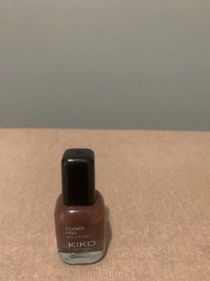 Kiko nail polish brown chocolate new