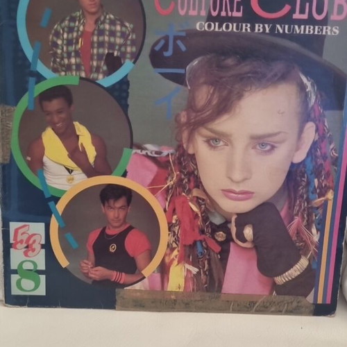 Culture Club Colour by Numbers vinyl used