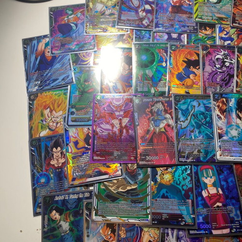 Dragon Ball foil cards like new, set of 69