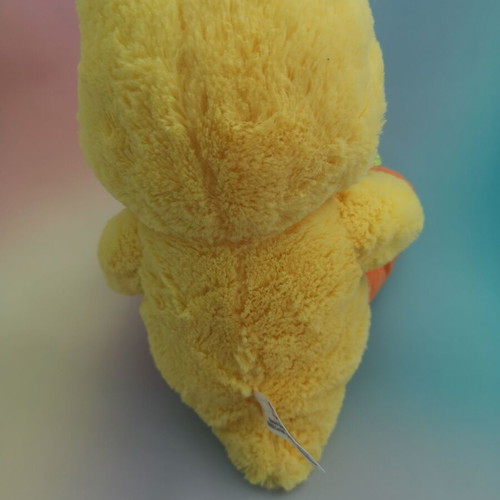 Sunkid plush duck or chick, yellow, 25 cm, Germany