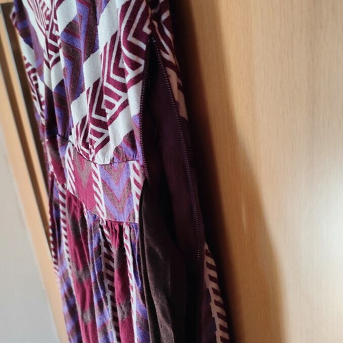 Attrattivo long cotton dress medium like new, multicolor