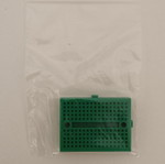 Mini breadboard test board new, green, 170 points
