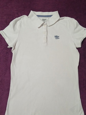 Tommy Hilfiger women's blouse used, white, size L