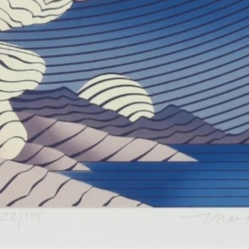 John Martineau Atlas Upholds The Heavens signed print