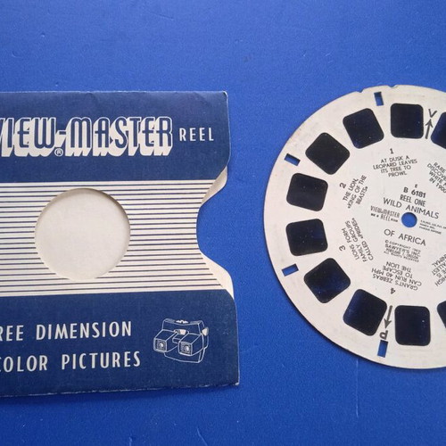 Vintage View-Master used, pack of 8 pieces