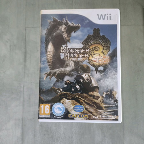 Monster Hunter 3 Tri Nintendo Wii like new, English version