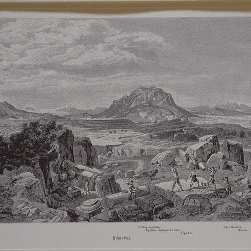 The Ancient City 12 Wood Engravings Like New