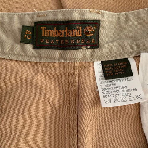 Timberland men's casual pants size 42 beige-brown new